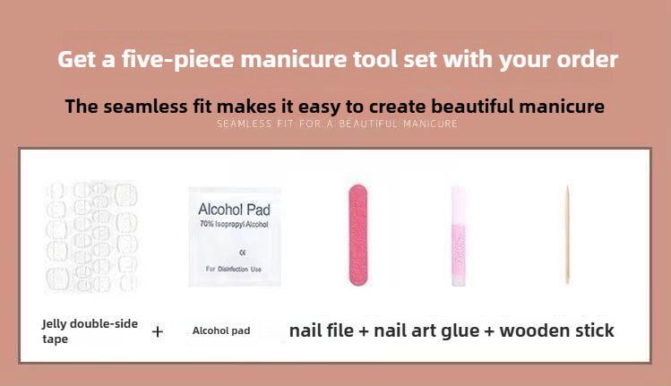 0989- Handmade press on nails fake nails removable