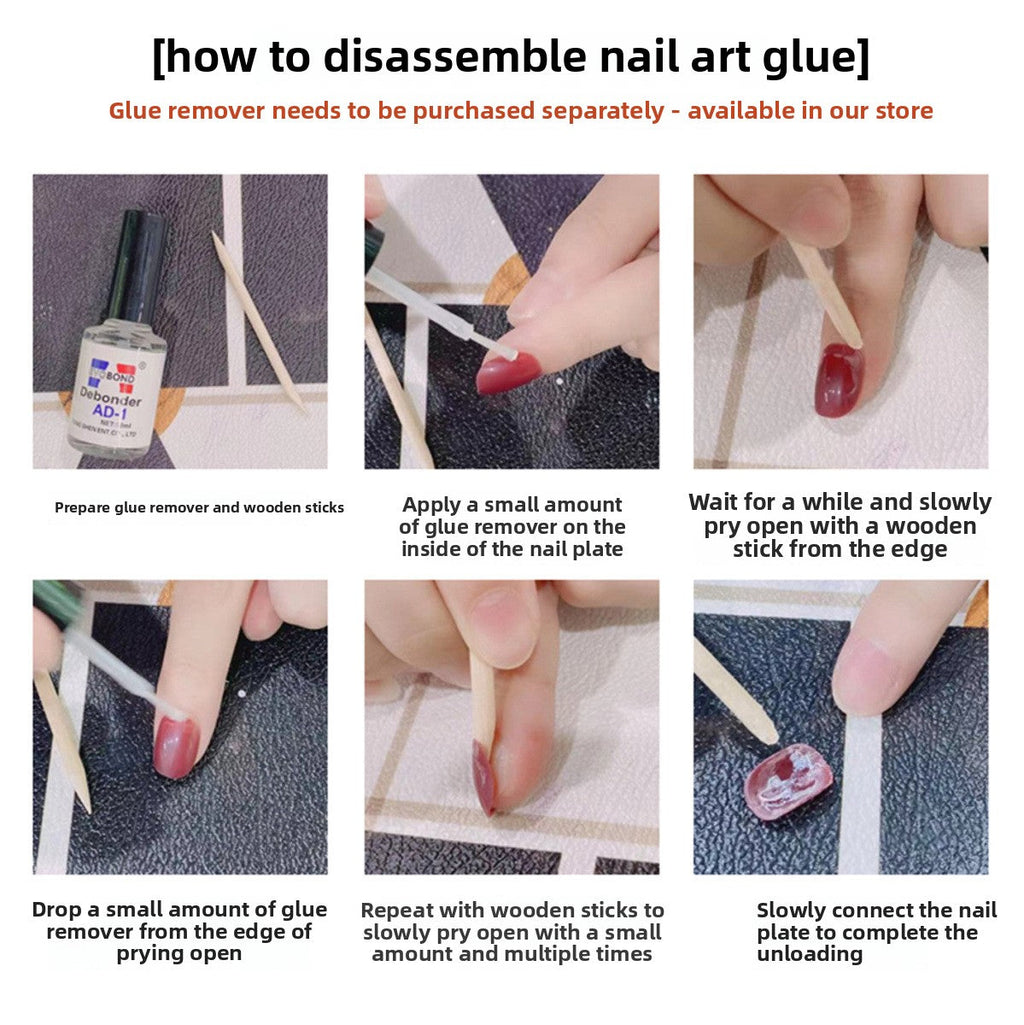 1030- Handmade press on nails fake nails removable