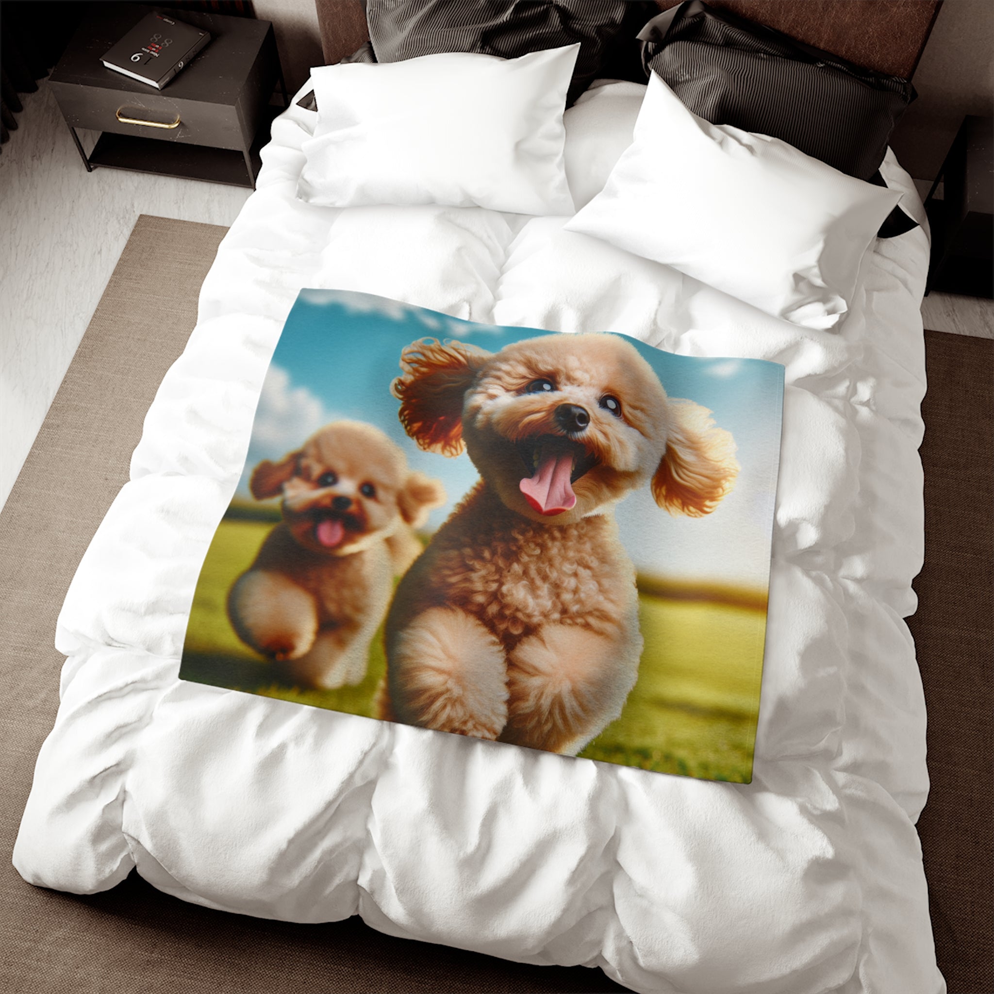 Sweatshirt Blanket – Plush Fleece Throw, 2 Size Options