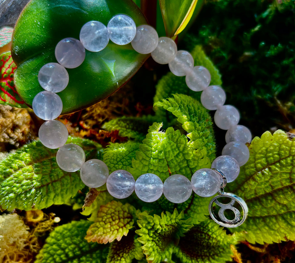 ✨ Zodiac Vibes Crystal Bracelet Collection – Wear Your Sign, Own Your Power (With Zodiac Description Card)