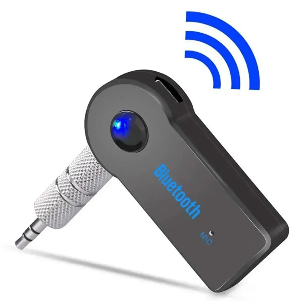 Wireless Bluetooth5.0 Car 3.5mm Socket Adapter,AUX Bluetooth 5.0 Receiver,Audio Converter Mobile Phone Hands-Free Stereo Adapter