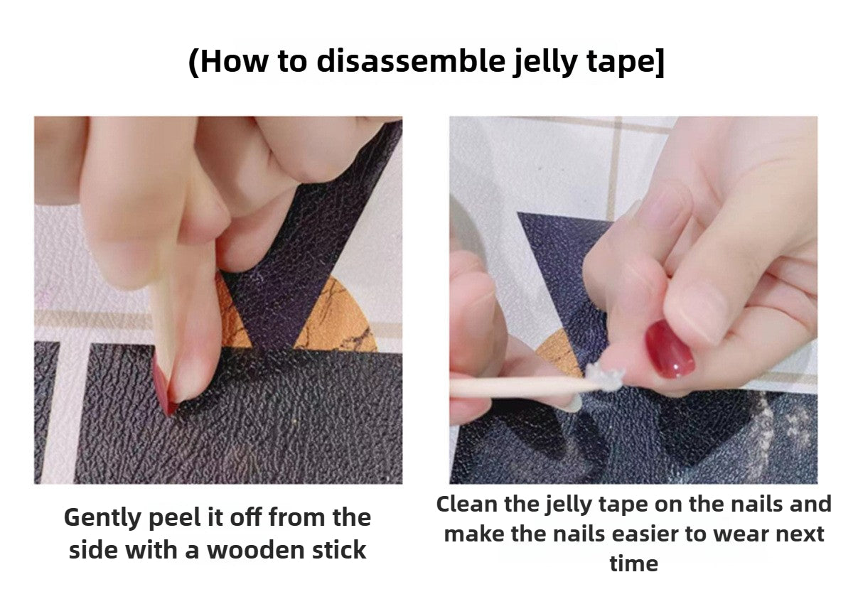 1030- Handmade press on nails fake nails removable