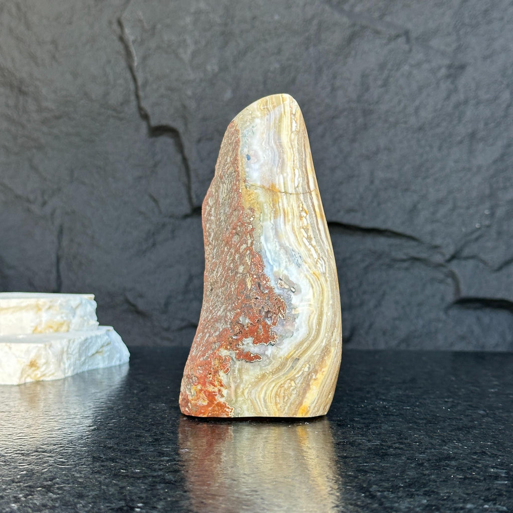 Jasper Stone from Uruguay Flame Shapped Crystals